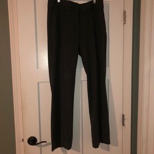 NWT - Ann Taylor Factory Charcoal Trousers -Size 6